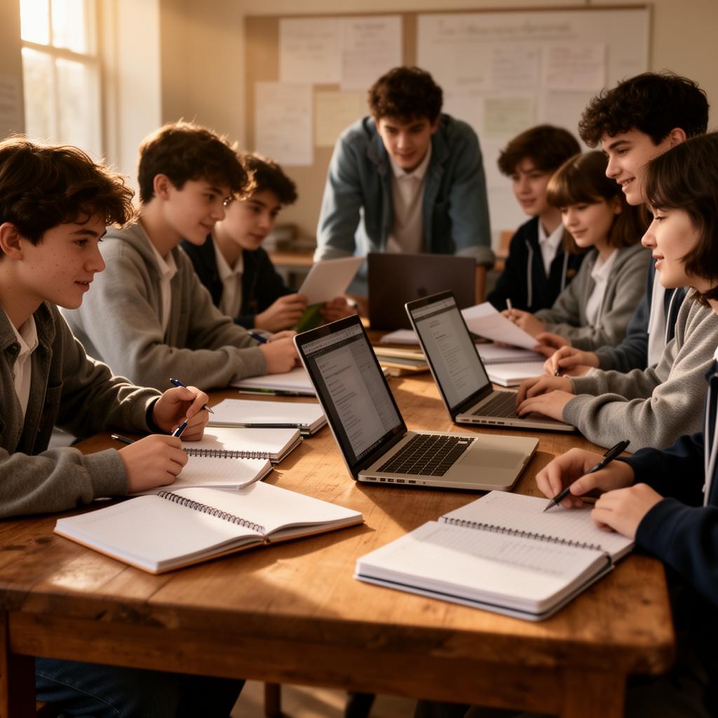 Griffin students in collaborative study