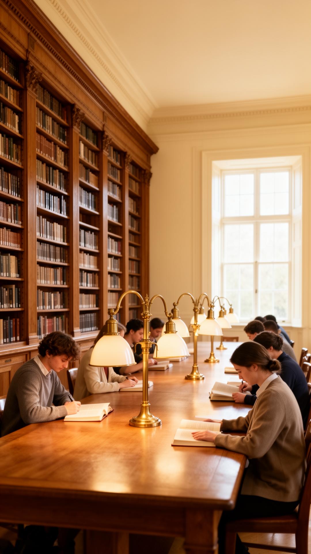The Griffin library reading room